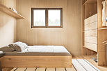 Dom 34 m² mieszkalny, modułowy, całoroczny DANIEC V10_A1