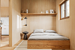 Dom 34 m² mieszkalny, modułowy, całoroczny DANIEC V10_A1