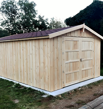  Nowy drewniany garaż! - zamówienie indywidualne