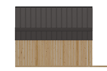 Dom 58 m² mieszkalny, modułowy, całoroczny MILOWIN V11.1_A1_Mix2