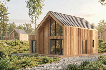 Dom 68 m² mieszkalny, modułowy, całoroczny GLOGOWA V11_A1