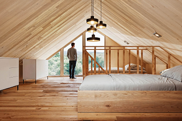 Dom 68 m² mieszkalny, modułowy, całoroczny GLOGOWA V11_A1