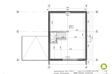 Dom 68 m² mieszkalny, modułowy, całoroczny GLOGOWA V11_A1