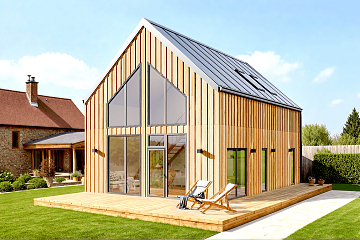 Dom 97 m² mieszkalny, modułowy, całoroczny ANTONIN V17_A1