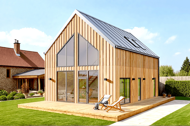 Dom 97 m² mieszkalny, modułowy, całoroczny ANTONIN V17_A1