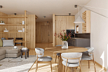 Dom 95 m² mieszkalny, modułowy, całoroczny BONIN V19_A1, 5,4x11,25 m