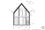 Dom 95 m² mieszkalny, modułowy, całoroczny BONIN V19_A1, 5,4x11,25 m