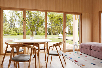 Dom 80 m² mieszkalny, modułowy, całoroczny JENIN V23_A1