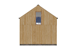 Dom 80 m² mieszkalny, modułowy, całoroczny JENIN V23_A1