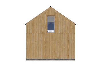 Dom 80 m² mieszkalny, modułowy, całoroczny JENIN V23_A1