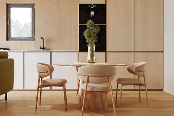 Dom 44 m² mieszkalny, modułowy, całoroczny JAMNO V2.1_A1
