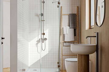 Dom 44 m² mieszkalny, modułowy, całoroczny JAMNO V2.1_A1