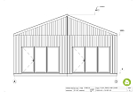 Dom całoroczny BANINO V3_A1, 8.1x8.2 m, producent, fasada1