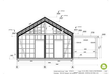 Dom 91 m² mieszkalny, modułowy, całoroczny JANTAR V4_A1
