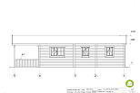 Dom letniskowy LAGOL VSP16, 47m2, 44mm, 58mm, domki producent, fasada4