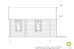 Dom letniskowy KARLINO VSP22, 25m2, 44mm, 58mm, produkcja1