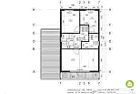 Dom całoroczny Rosko V5_A1, 6x10,7 m, cena, plan2
