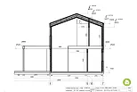 Dom całoroczny Rosko V5_A1, 6x10,7 m, cena, vertical secion