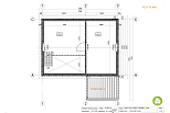 Dom całoroczny SZTUM V8_A2, 6,9x7,3 m, tanie, dom modulowe