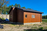 Dom całoroczny BANINO V3_A1, 8.1x8.2 m, producent, fasada4