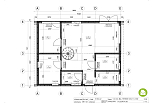 Dom 70 m² mieszkalny, modułowy, całoroczny TUREW V12_A4_Mix