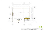 Domek ogrodowy PAWLOW SN13.1, 34mm, 44 mm, 12-20 m2, producent, plan