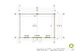 Domek ogrodowy REWAL SN14.2, 34mm, 44mm, 12-24 m2, tanie, plan