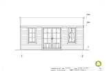 Domek ogrodowy ZAIRA SN20.1, 34mm, 44mm, 16-22 m2, domki producent, fasada1