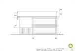 Domek ogrodowy GARNEK SN23, 34mm, 44mm, 27m2, tanie, fasada4