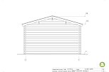 Domek ogrodowy MICIN SN27, 34 mm, 44 mm, 58 mm, 15-24 m2, fasada3