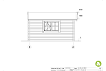 Domek ogrodowy GOLINA SN4, 44 mm, 9-12 m2, domki producent, fasada3
