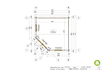 Domek ogrodowy IRYDA SN5.1, 44 mm, 9-16 m2, tanie, plan