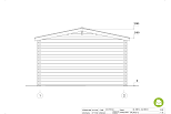 Domek ogrodowy JASLO SN5.2, 44mm, 9-16 m2, cena, fasada1